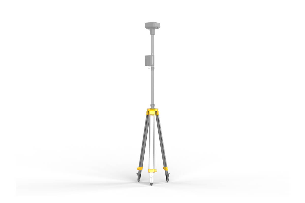 Estación móvil GNSS DJI D-RTK 2 de alta precisión - Trípode - Imagen 2